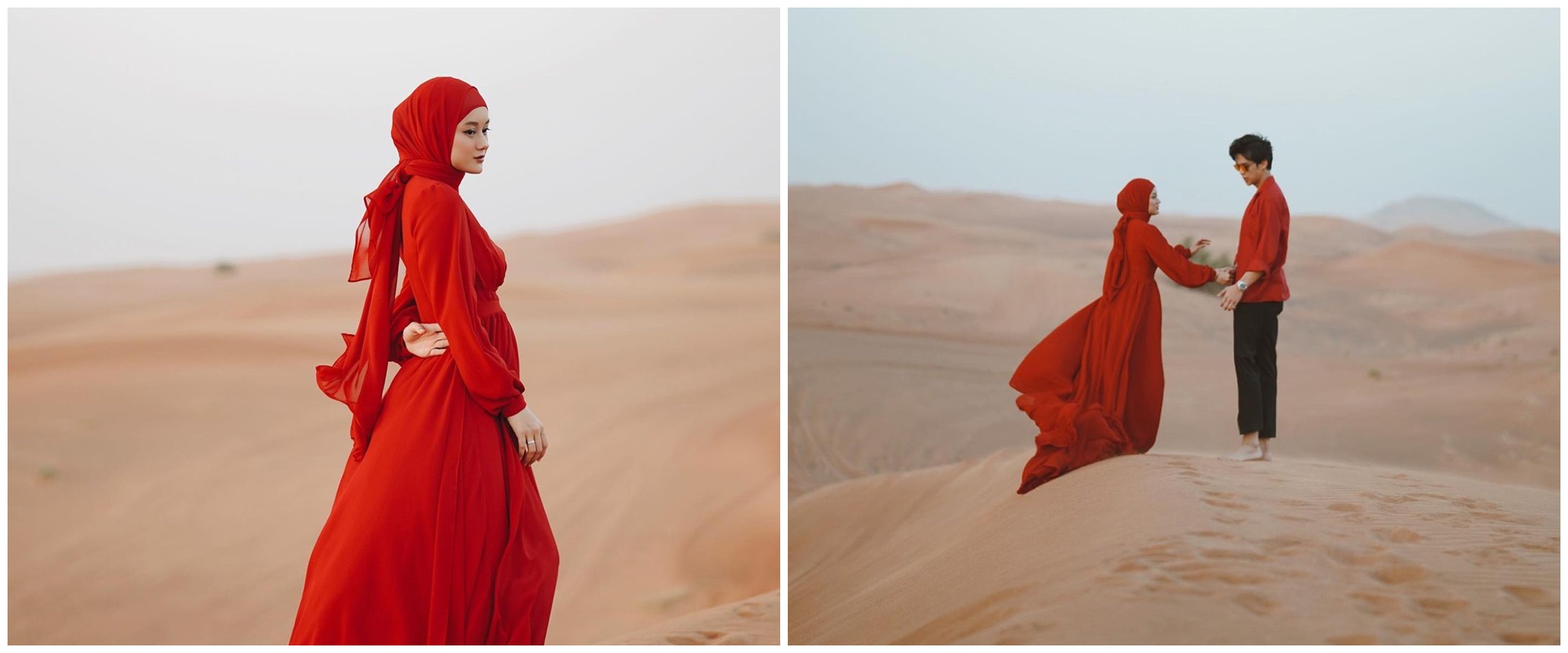 7 Pemotretan Dinda Hauw & Rey Mbayang di Dubai, simpel dan berkelas