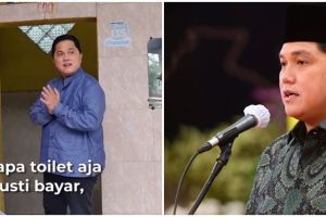 Erick Thohir sentil direksi Pertamina soal toilet umum SPBU tak gratis