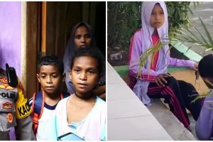 Kisah pilu kakak beradik tukar sepatu demi sekolah ini menyentuh hati