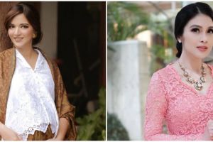Gaya 11 seleb pakai kebaya saat hamil, Nikita Willy memesona