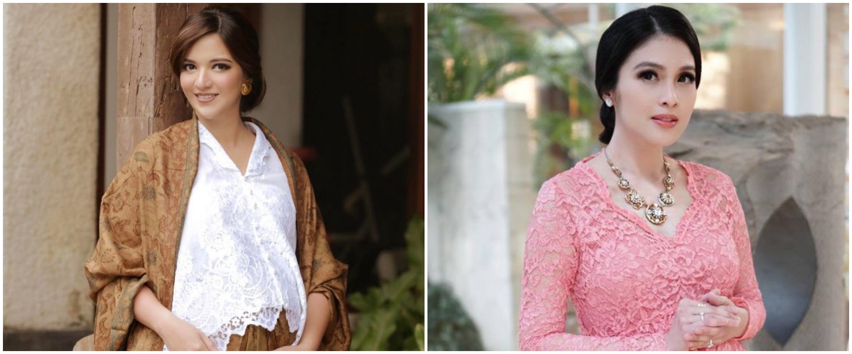 Gaya 11 seleb pakai kebaya saat hamil, Nikita Willy memesona