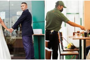 Unik dan hemat, pasangan ini menikah di restoran cepat saji