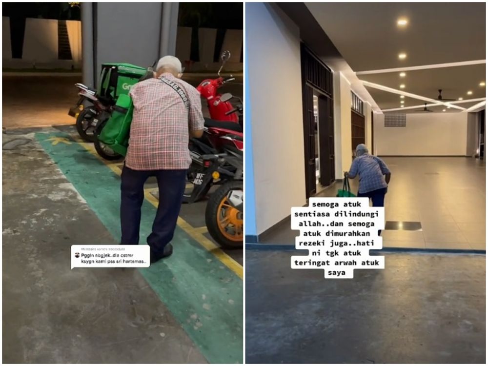 Pantang meminta-minta, kakek 68 tahun ini gigih jadi pengantar makanan