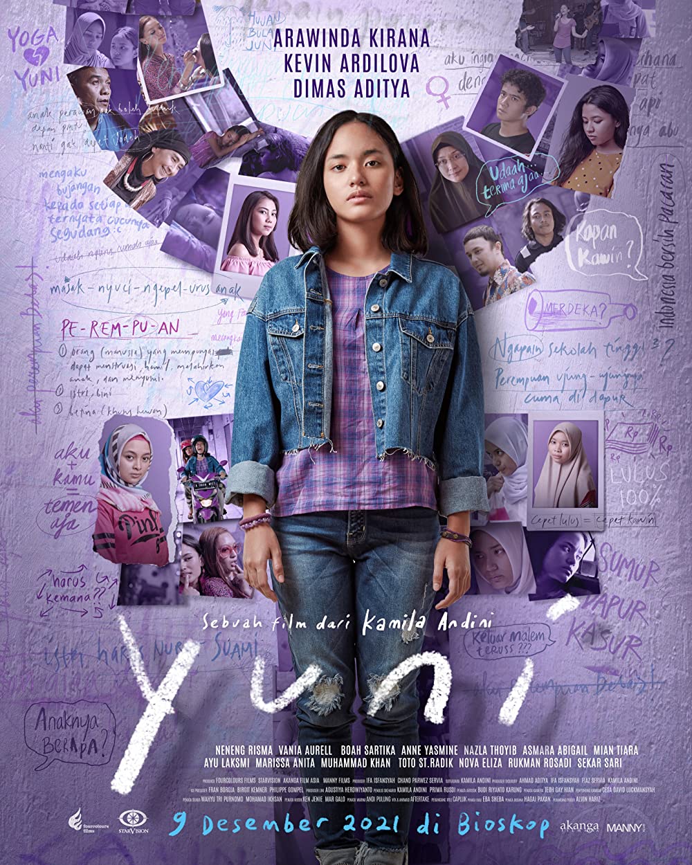 5 Film Indonesia tayang Desember 2021, Yuni raih piala internasional