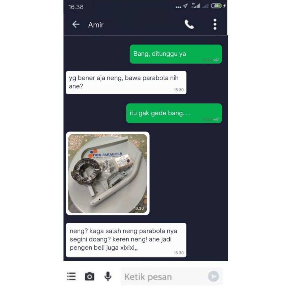11 Chat lucu driver ojek online keasyikan sendiri, kocak banget