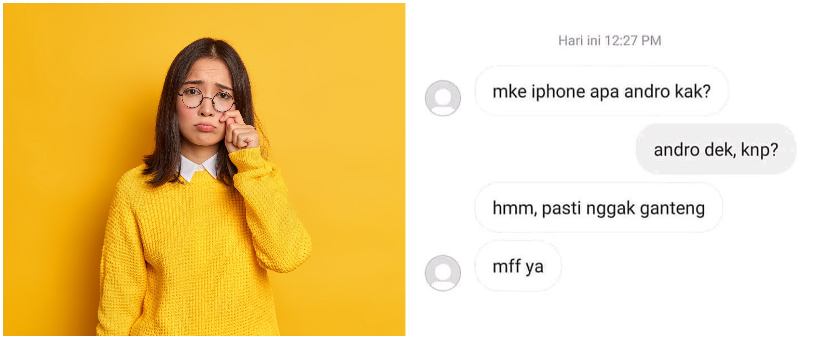 11 Chat lucu ditolak gebetan ini alasannya bikin heran