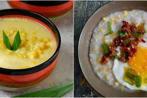 20 Cara membuat bubur jagung, simpel dan cocok buat sarapan