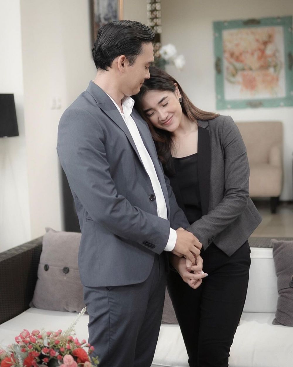 Saingi Al-Andin, ini 9 momen Rendy-Katrin di balik layar Ikatan Cinta