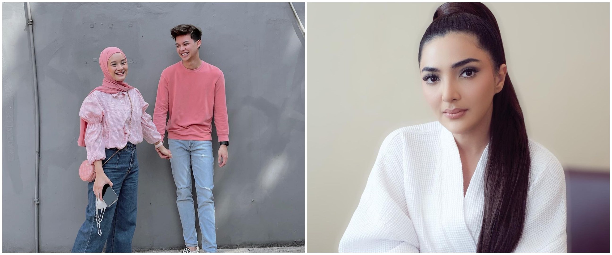 Momen 5 seleb dinner di Burj Khalifa, Ashanty bawa rombongan