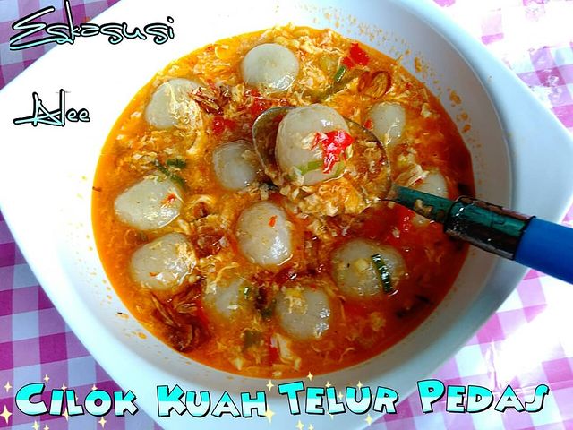 11 Resep dan cara membuat cilok kuah pedas, gurih dan antigagal