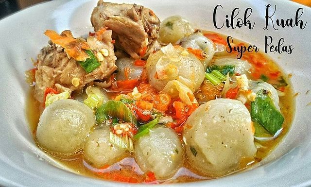 11 Resep dan cara membuat cilok kuah pedas, gurih dan antigagal