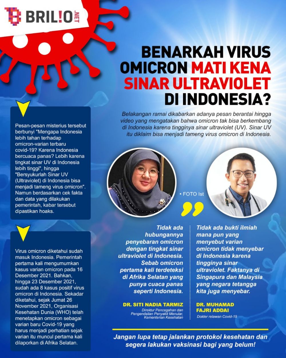 Epidemiolog puji langkah cepat Indonesia hadapi varian Omicron