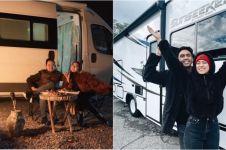 Momen 6 seleb road trip pakai campervan di luar negeri