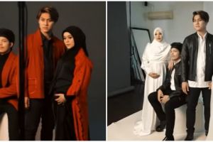 9 Momen Aurel-Atta & Lesty-Billar maternity shoot bareng, kompak abis