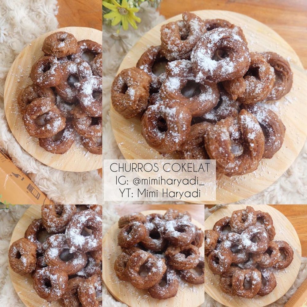9 Cara membuat kreasi churros cokelat, renyah dan mudah dibuat