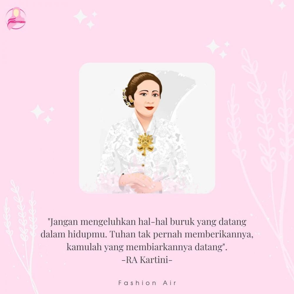 75 Motto hidup RA Kartini, cocok untuk wanita masa kini