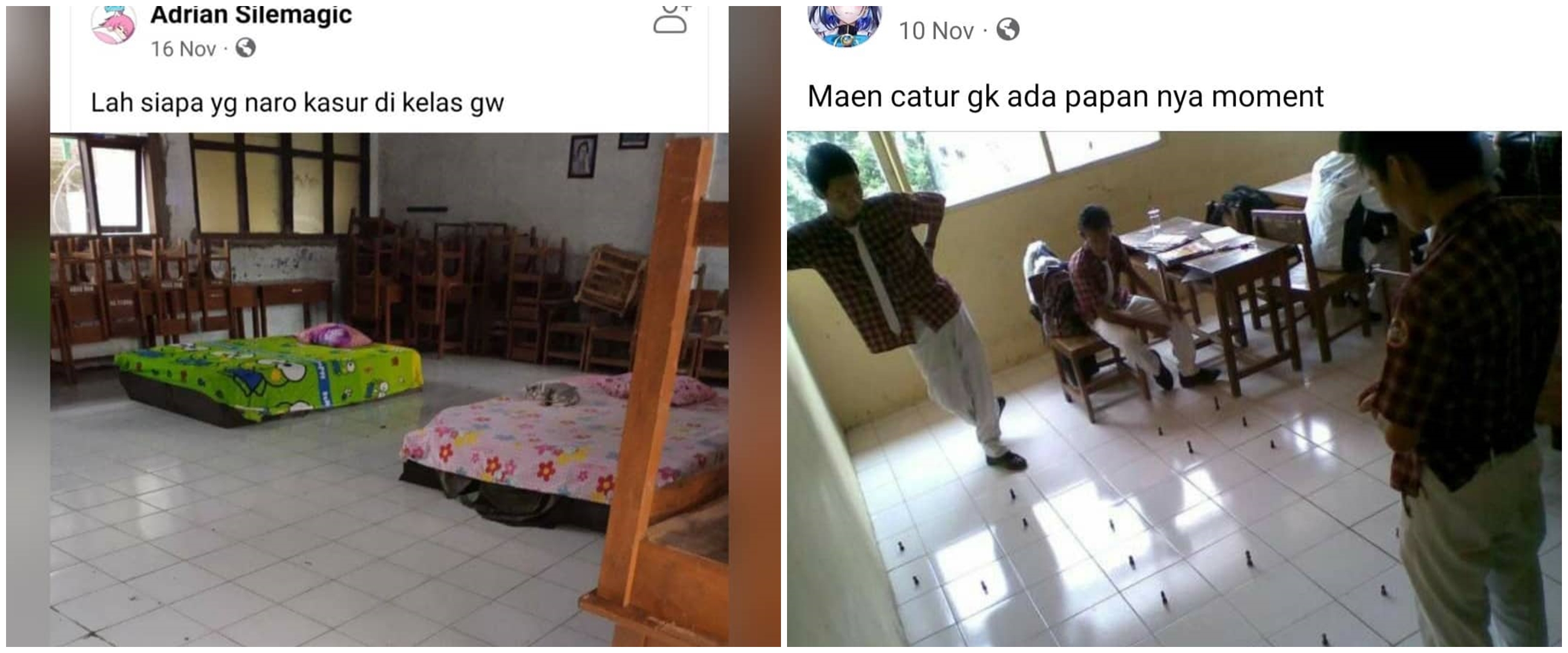 11 Benda nyeleneh di ruang kelas ini bikin yang lihat bingung