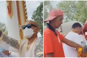 Aksi bapak di tengah orang rebutan uang ini auto acungin jempol