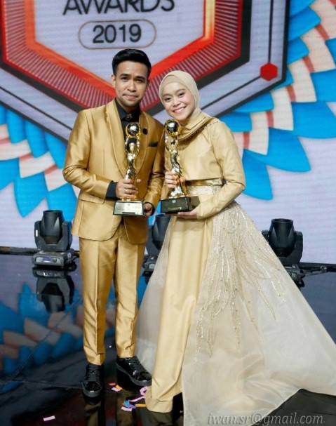 6 Gaya Lesty Kejora di Indonesian Dangdut Awards dari waktu ke waktu