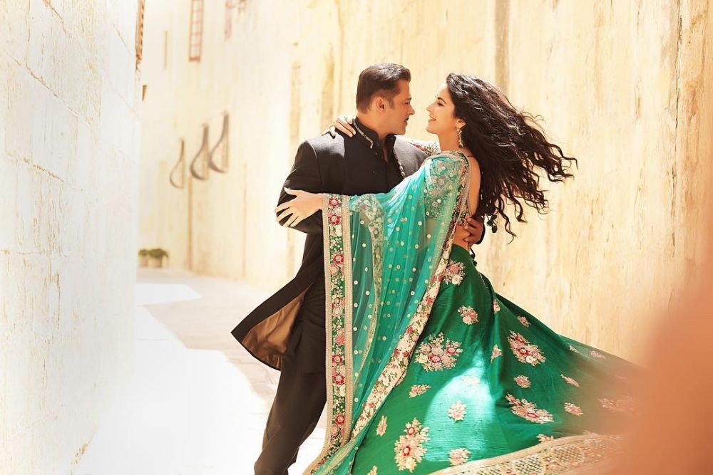 Potret romantis Salman Khan dan Katrina Kaif di 7 film yang dibintangi