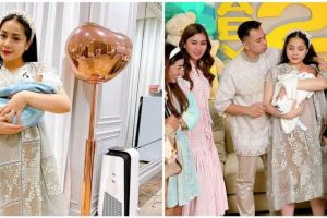 Taksiran harga 9 outfit Nagita Slavina momong anak, sandal Rp 7,8 juta