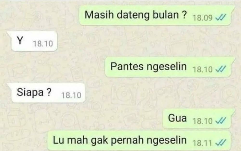 11 Chat lucu capek sama pacar sendiri, endingnya kocak