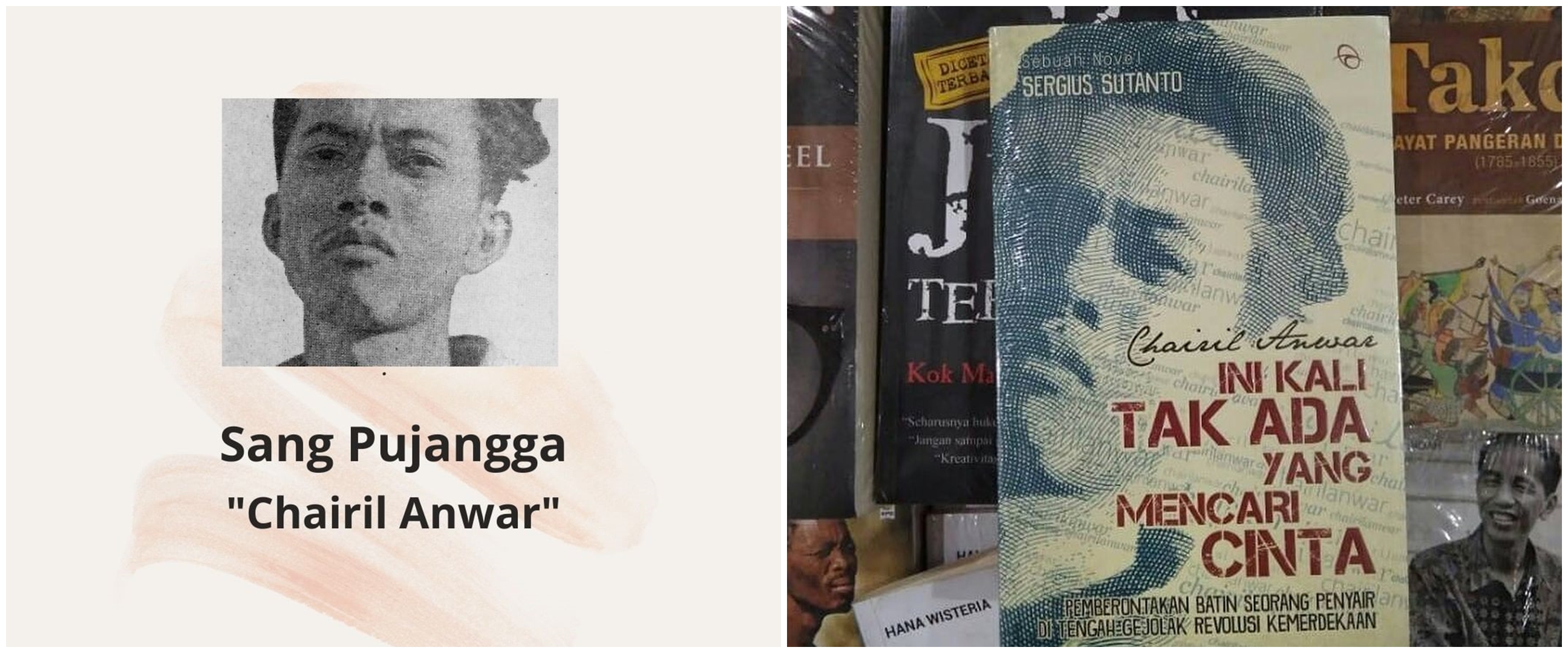 35 Contoh teks puisi Chairil Anwar, puitis dan penuh makna