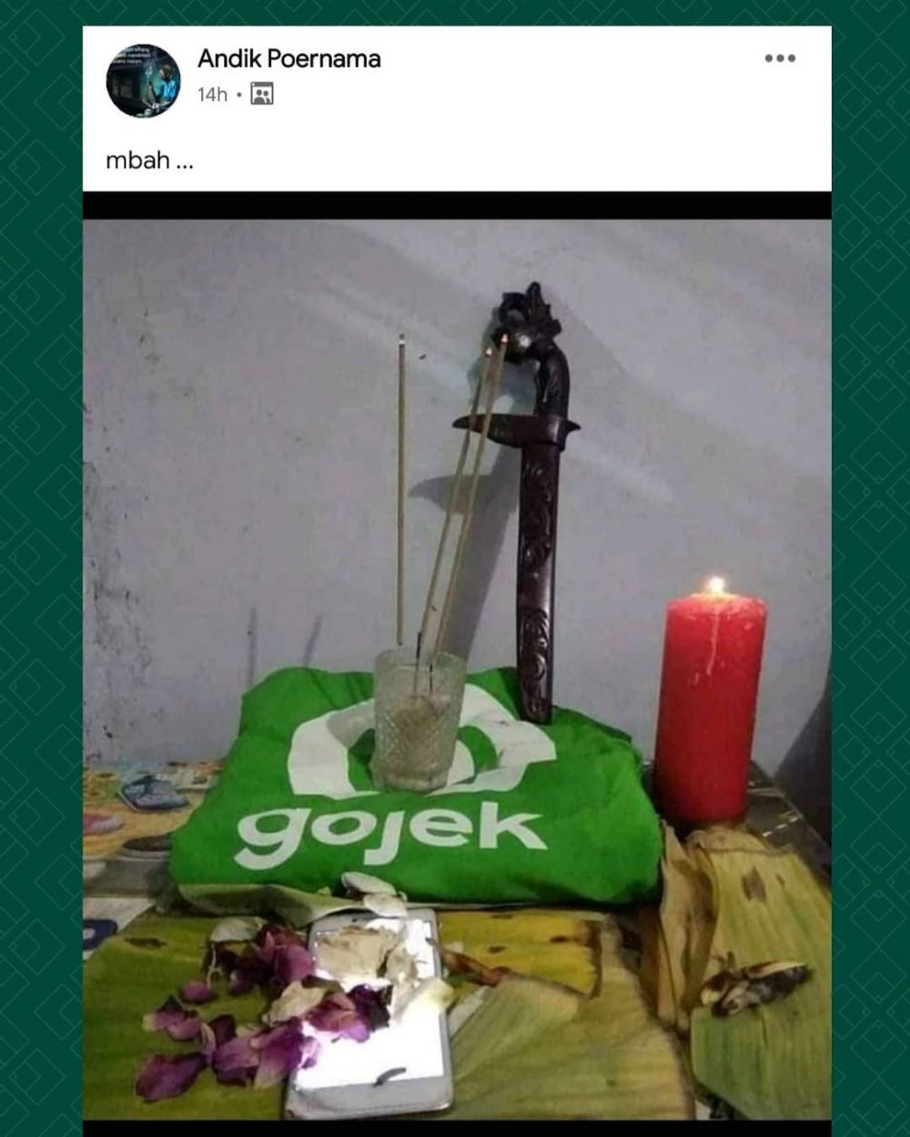 11 Potret lucu kreativitas driver ojek online, idenya ada-ada aja