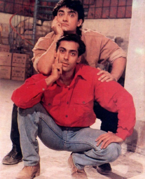 9 Potret persahabatan Salman Khan dan Aamir Khan dari masa ke masa