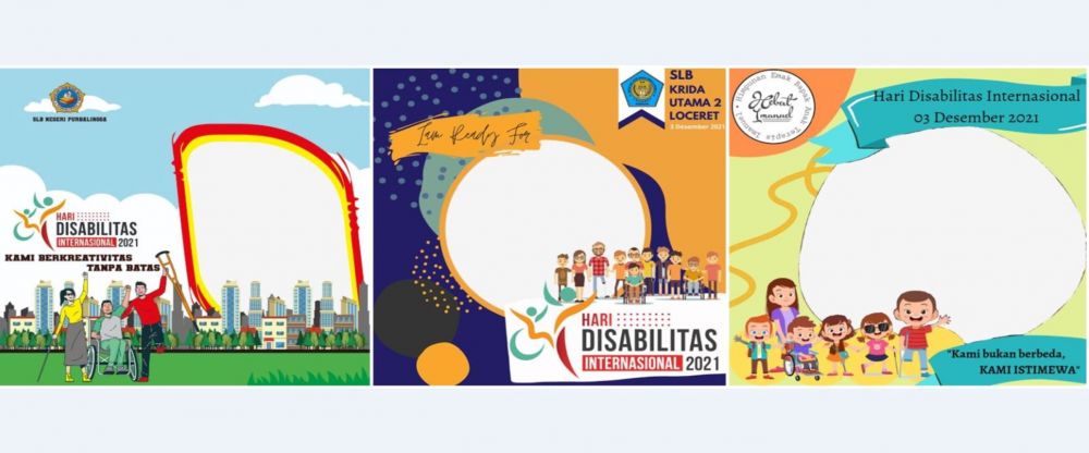 25 Link Twibbon Hari Disabilitas Internasional 2021, desain bervariasi