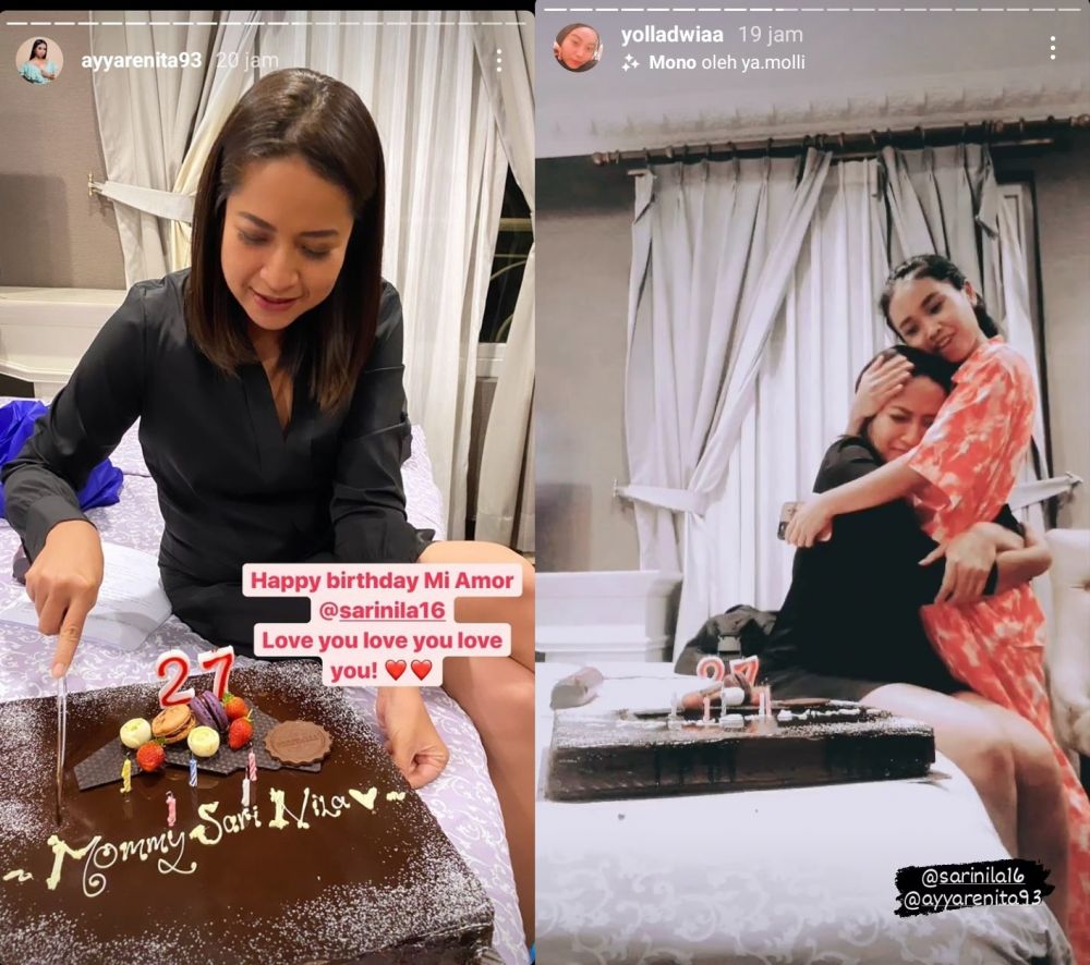 Momen pesta ulang tahun 9 pemain Ikatan Cinta selama 2021