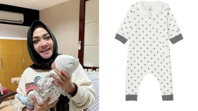 Taksiran harga 7 baju bayi Rayyanza Malik Ahmad, di bawah Rp 1 juta