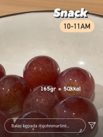 Bobot turun 12 kg dalam 2 bulan, ini 11 menu diet John Martin