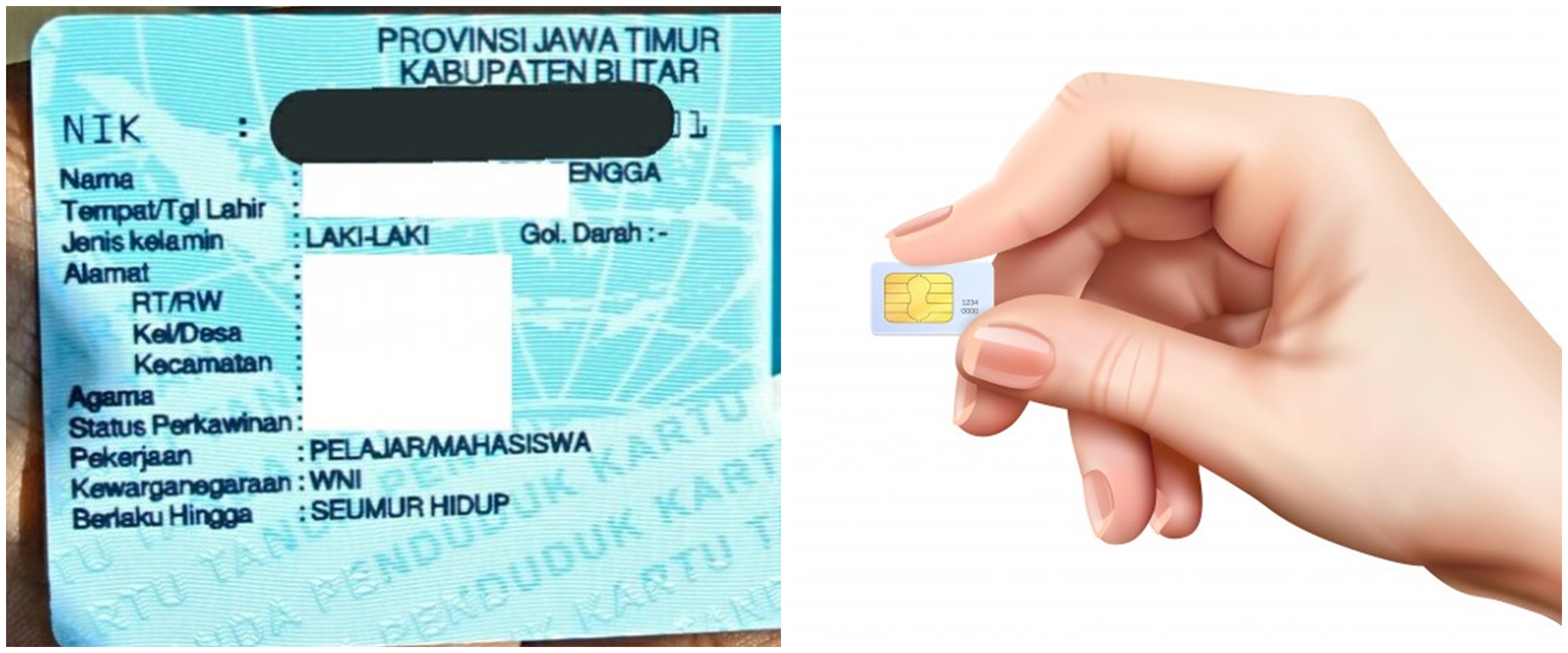 5 Cara cek NIK yang telah terdaftar di kartu SIM card, nggak ribet