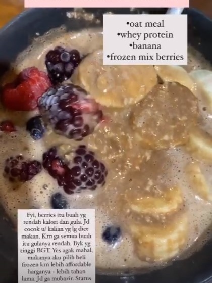 13 Pola makan Sabrina Chairunnisa saat diet, bikin langsing dan bugar