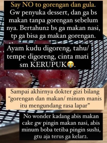 10 Bahan makanan ini dihindari John Martin, 2 bulan bobot turun 12 kg