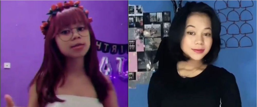 11 Beda gaya Cimoy Montok sebelum dan sesudah terkenal, kian glowing