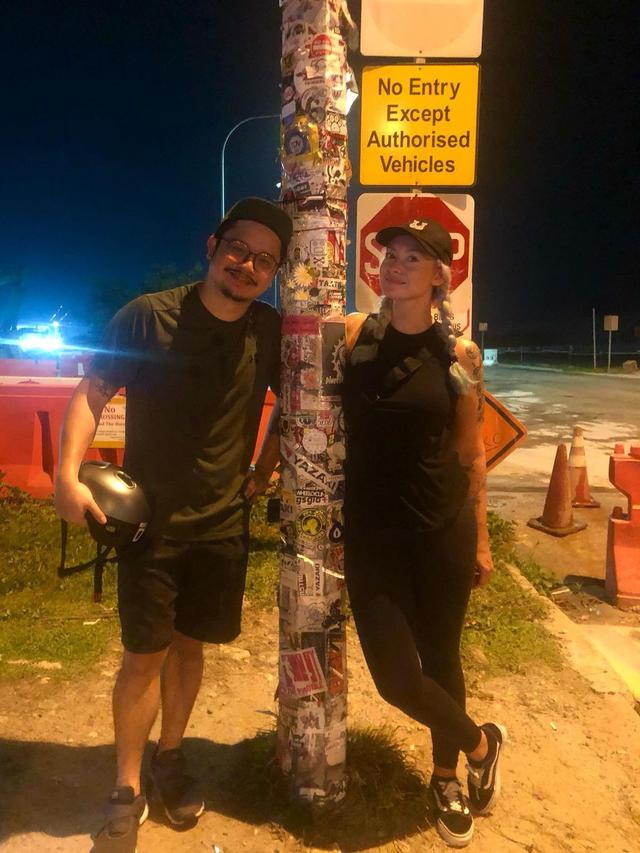 11 Potret terbaru Derby Romero dan Istri, pilih menetap di Singapura