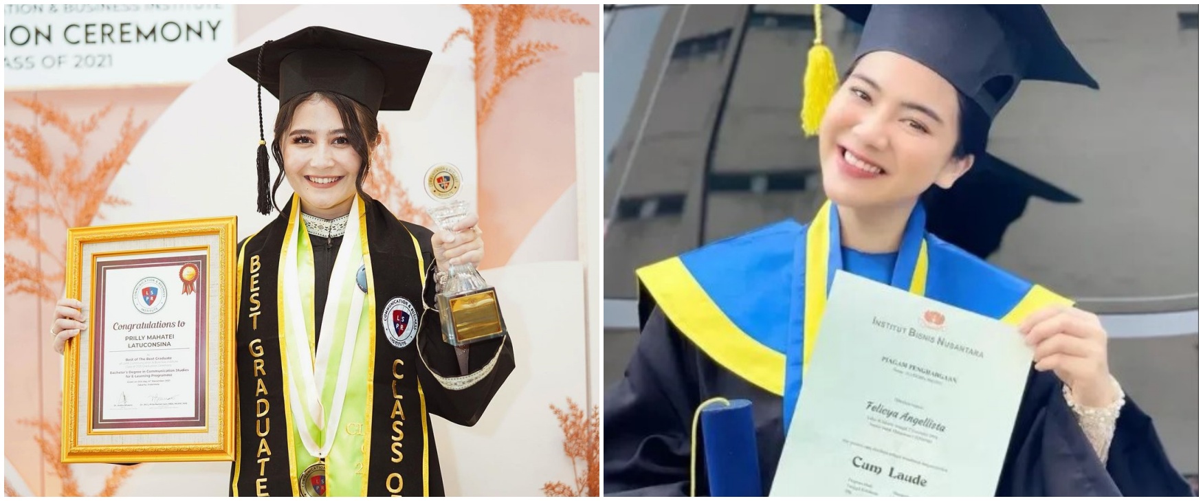 Selain Prilly Latuconsina, 6 pesinetron ini raih predikat cumlaude