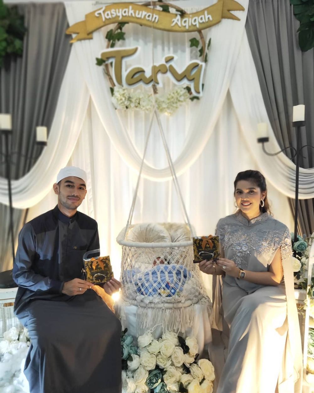 Bingkisan akikah 11 seleb, Raffi Ahmad isikan kue & lilin aromaterapi