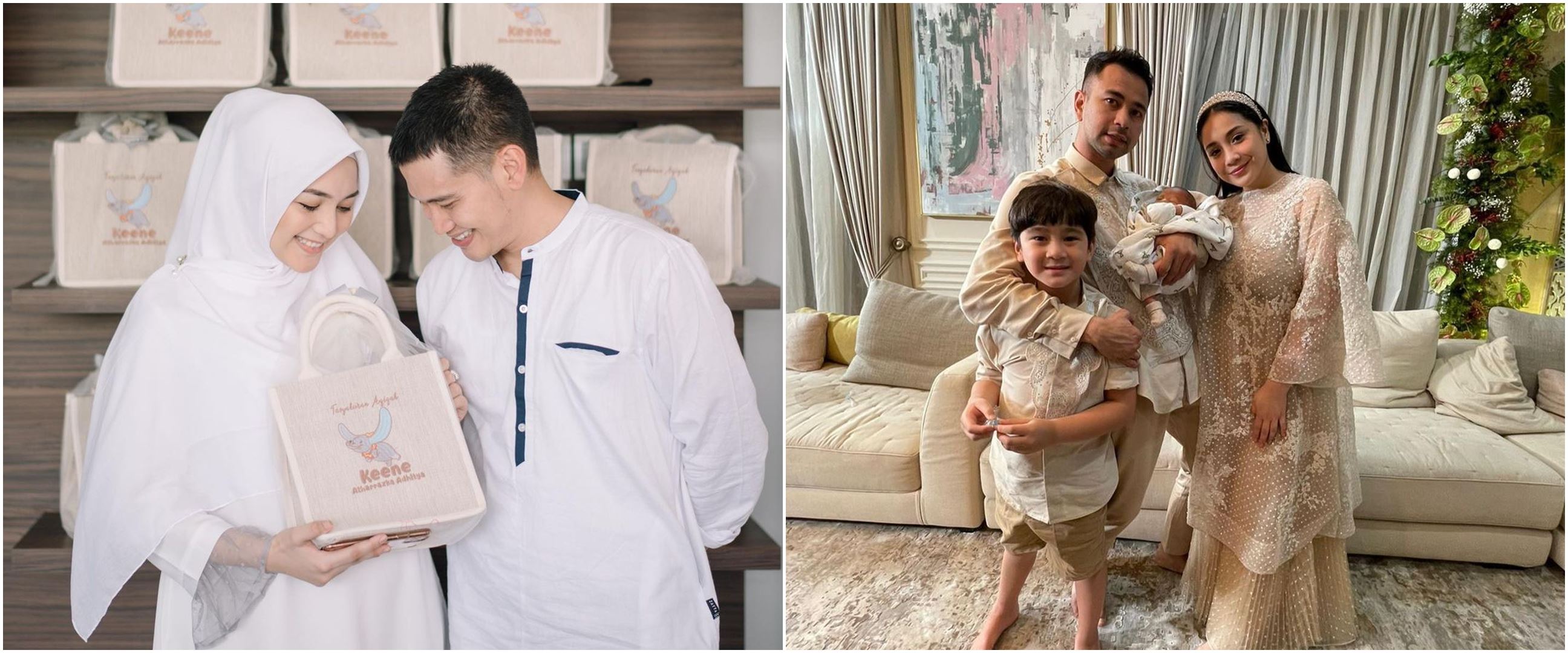 Bingkisan akikah 11 seleb, Raffi Ahmad isikan kue & lilin aromaterapi