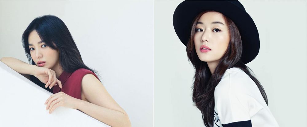 Jadi aktris Korea termahal, 11 beda gaya Song Hye-kyo dan Jun Ji-hyun