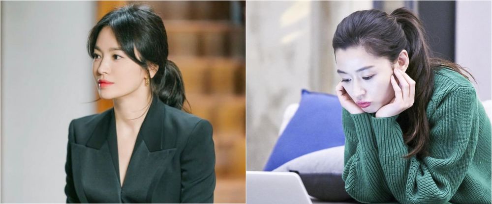 Jadi aktris Korea termahal, 11 beda gaya Song Hye-kyo dan Jun Ji-hyun