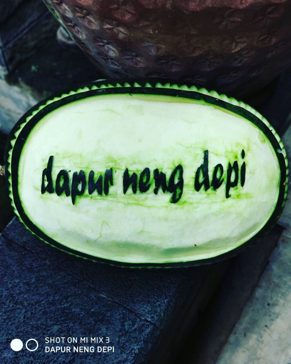 13 Potret carving buah dan sayur ala Devi Permatasari, detailnya indah