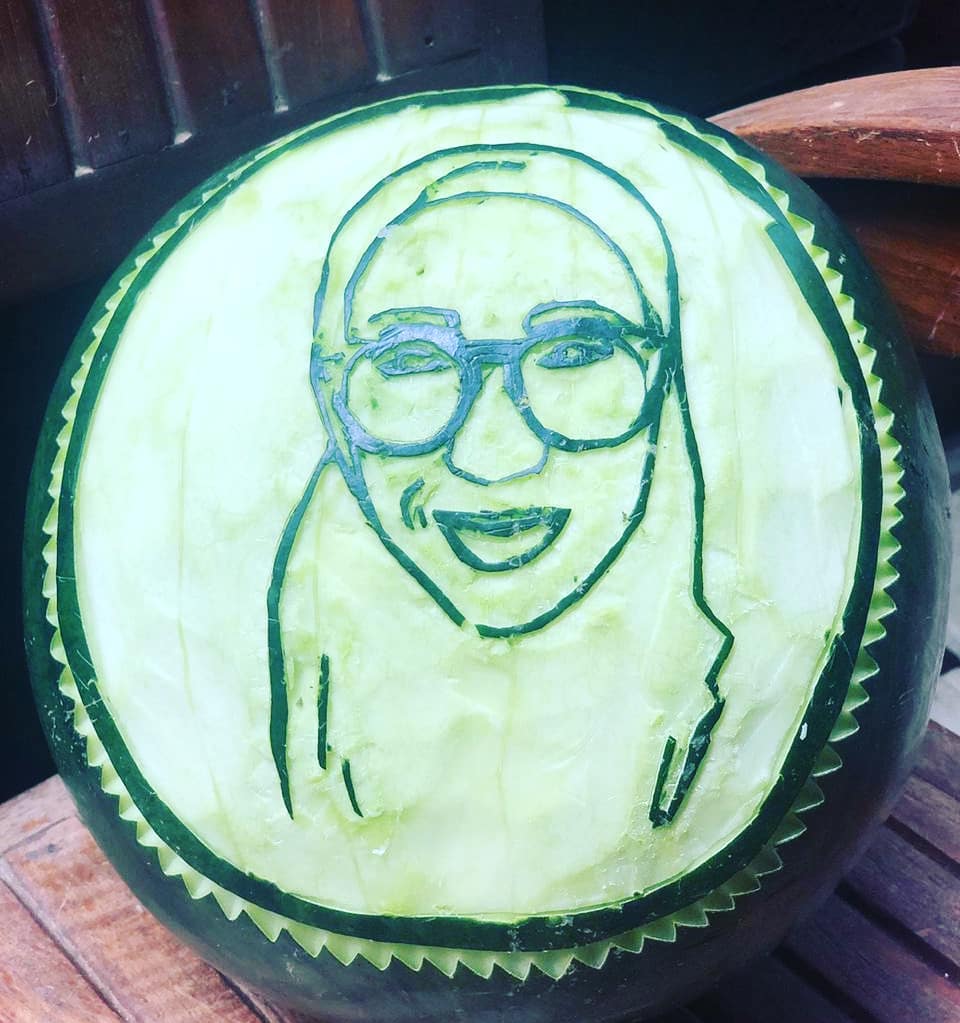 13 Potret carving buah dan sayur ala Devi Permatasari, detailnya indah