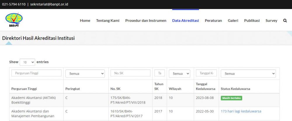 7 Cara cek akreditasi kampus, mudah dan bisa via online