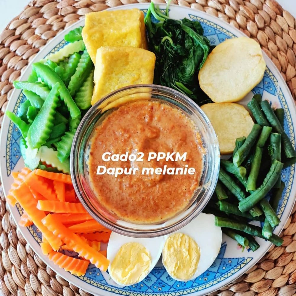 13 Cara membuat gado-gado bumbu kacang, sehat dan mudah dibuat