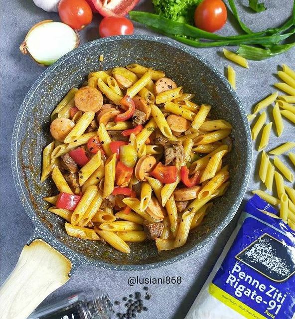 13 Cara membuat pasta pakai bahan dan bumbu Nusantara, mudah dibuat