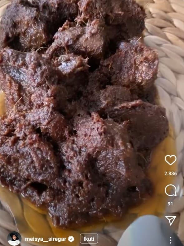10 Kreasi masakan serba daging Meisya Siregar, juicy dan menggiurkan