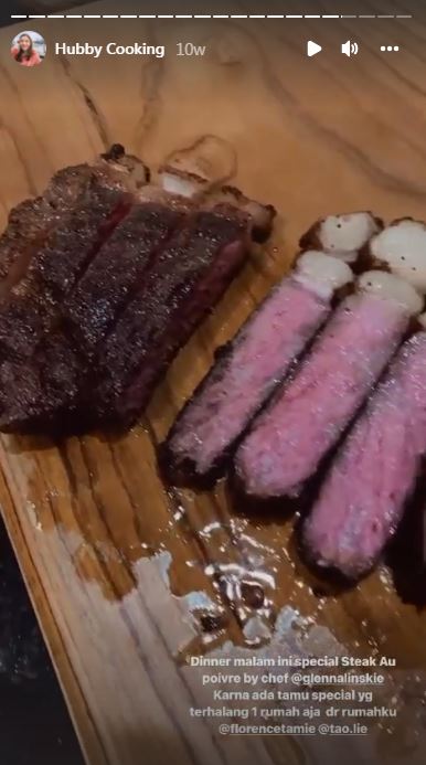 11 Masakan Glenn Alinskie buat sang istri, mewah ala restoran